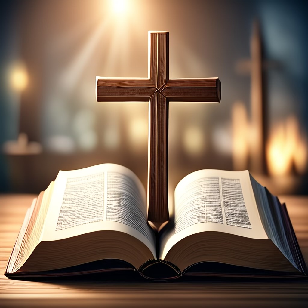 Light Cross Bible